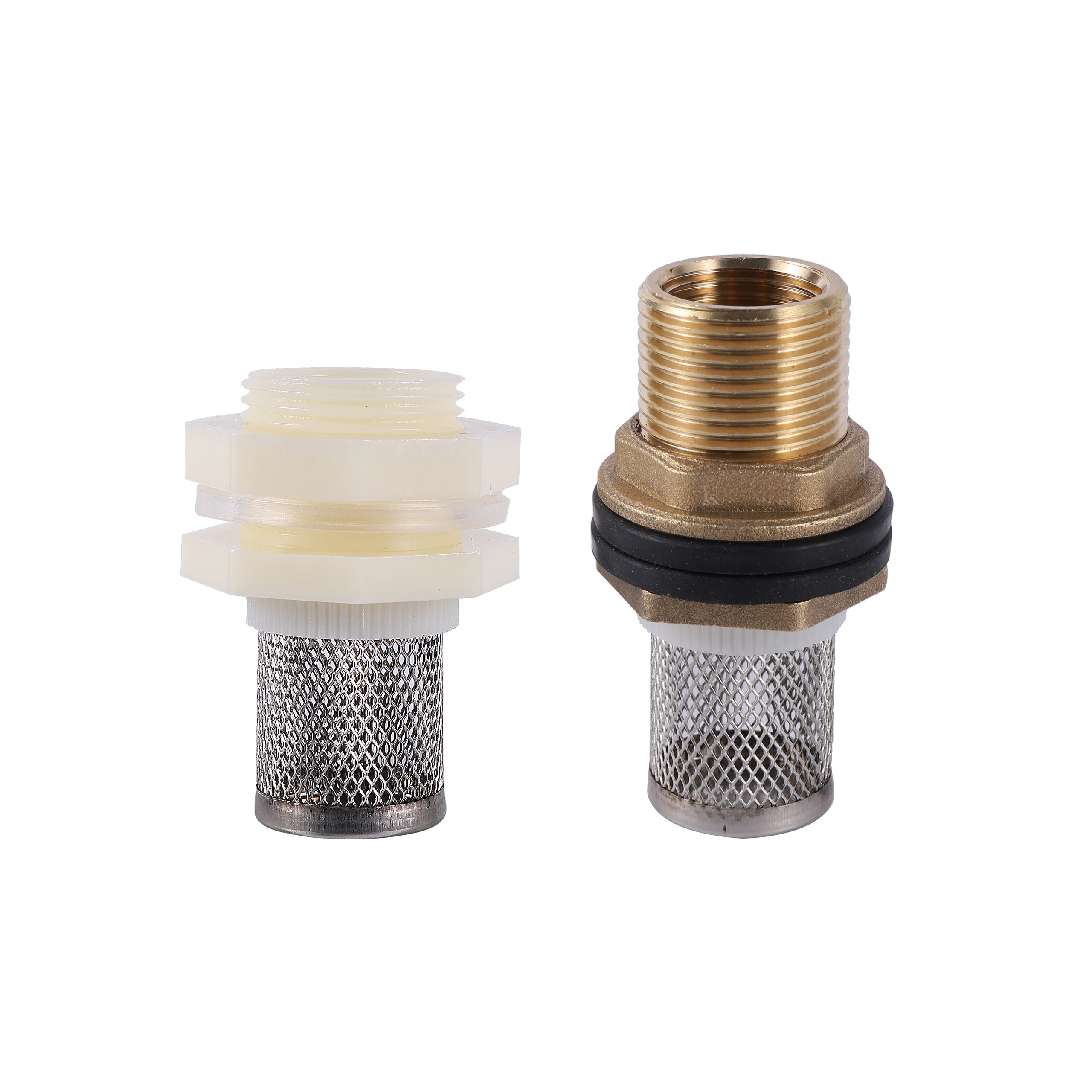 

1Pc 1/2" 3/4"Thread Stainless Steel Filter Car Wash Tube Garden Irrigation Aquarium Filter plastic Stainless Steel Mesh Filter