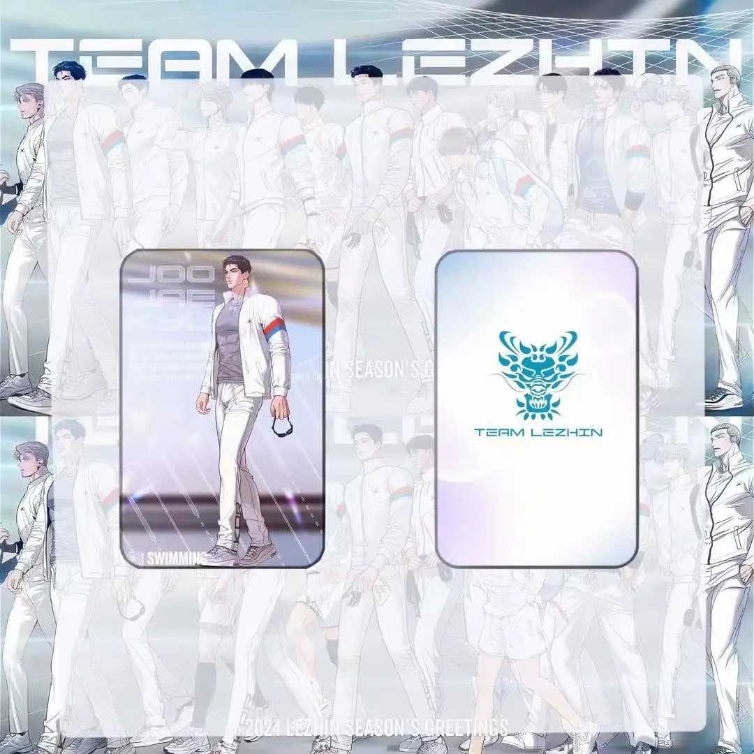 Новое поступление высокое качество Fansmade 13 шт./полный набор 2024 фотокарта Team Lezhin