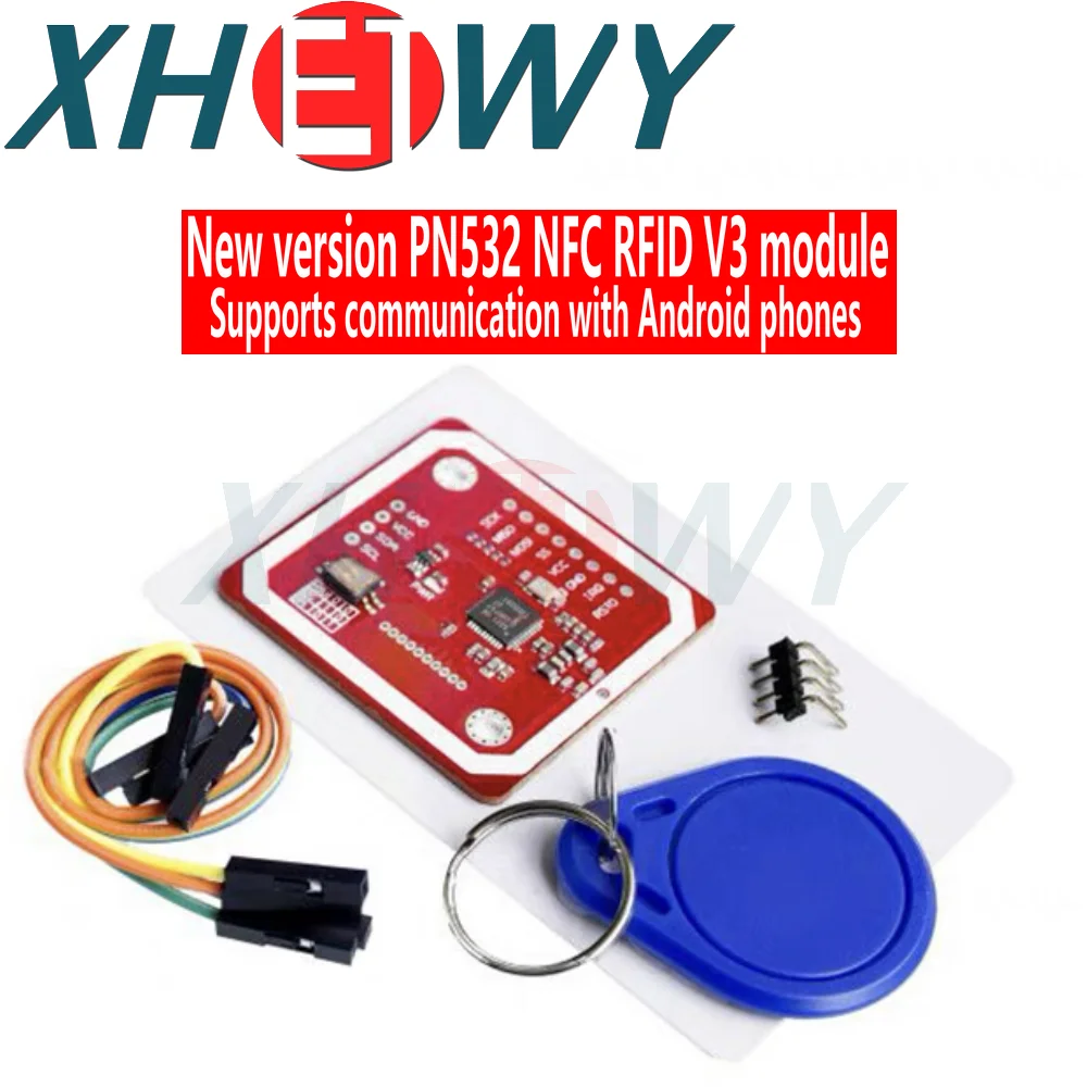 Новая версия PN532 NFC RFID V3 модуль для связи ближнего поля поддержка с телефонами Android
