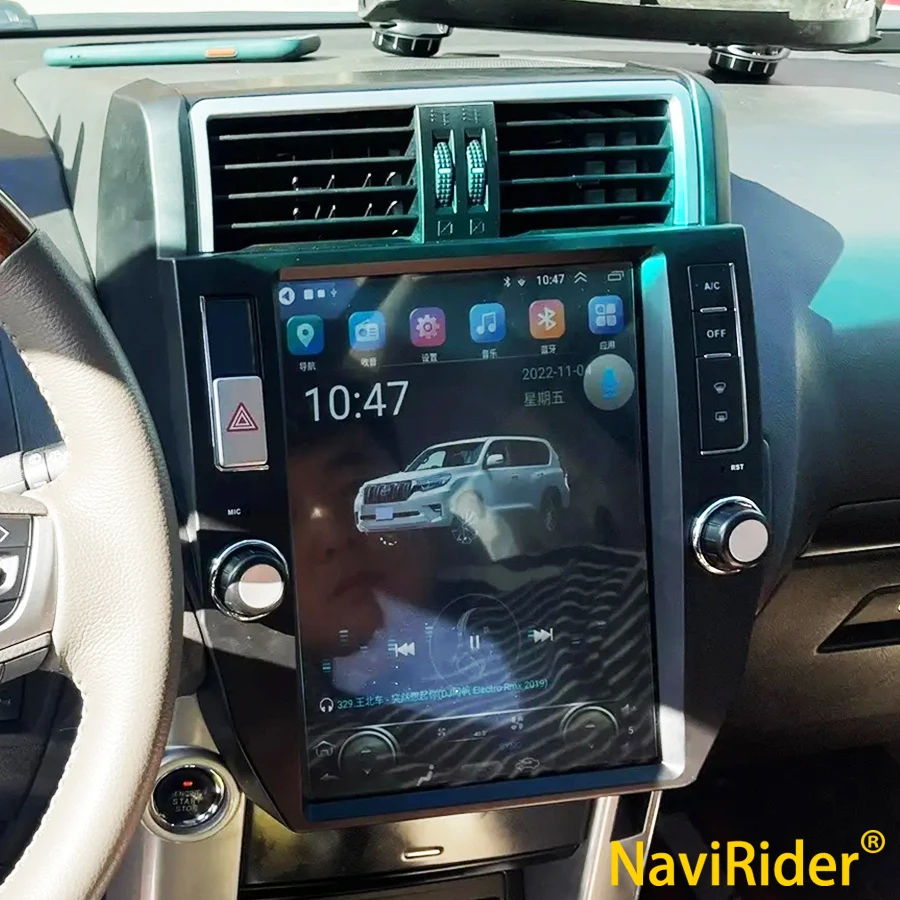 Автомобильное радио Android для Toyota Land Cruiser Prado J 150 2010-2017 автомобильный