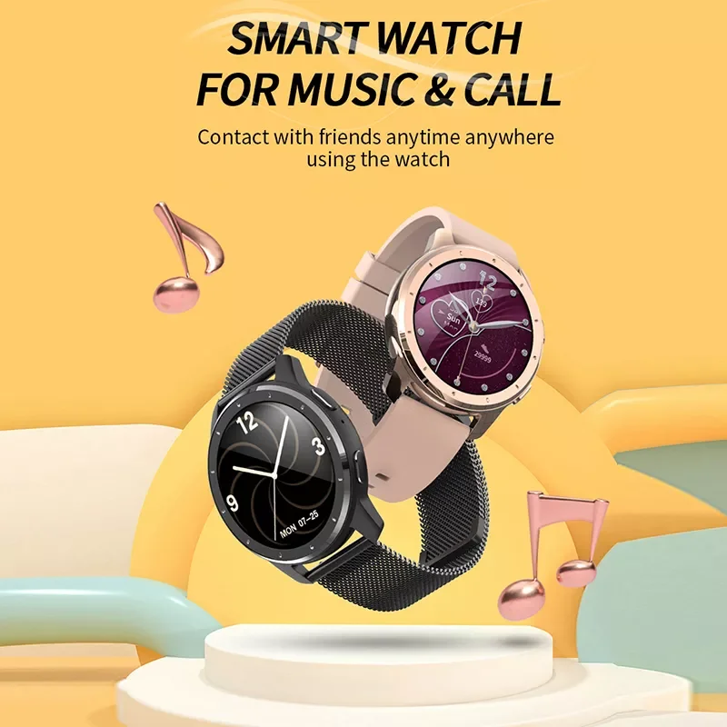 

MX11 Smart Watch Women MP3 Music Player Bluetooth Call Heart Rate Sport Blood Preasure SmartWatch Man For Android IOS PK GT 20