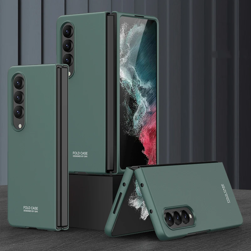 

Luxury Slim Case For Samsung galaxy Z Fold 4 3 Case Matte Hard Plastic Phone Case For Galaxy Z Fold 4 5G Full Protective Cover