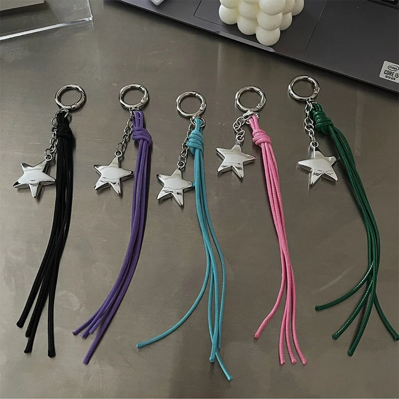 Корейский Ins стиль подвеска с пентаграммой в стиле ретро Y2k Hottie поясные подвесные