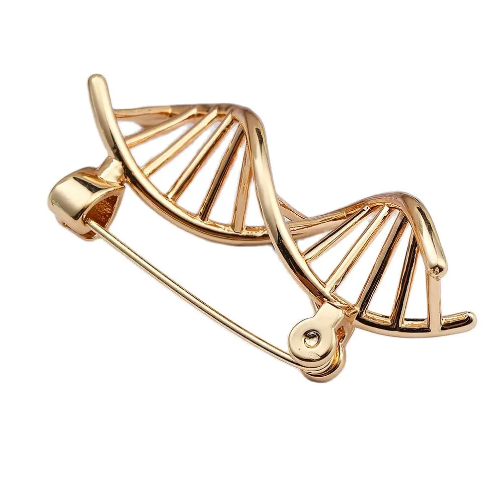 Фото Эмалированная брошь на лацкан Harong ДНК с Двойной спиралью медицинская биология