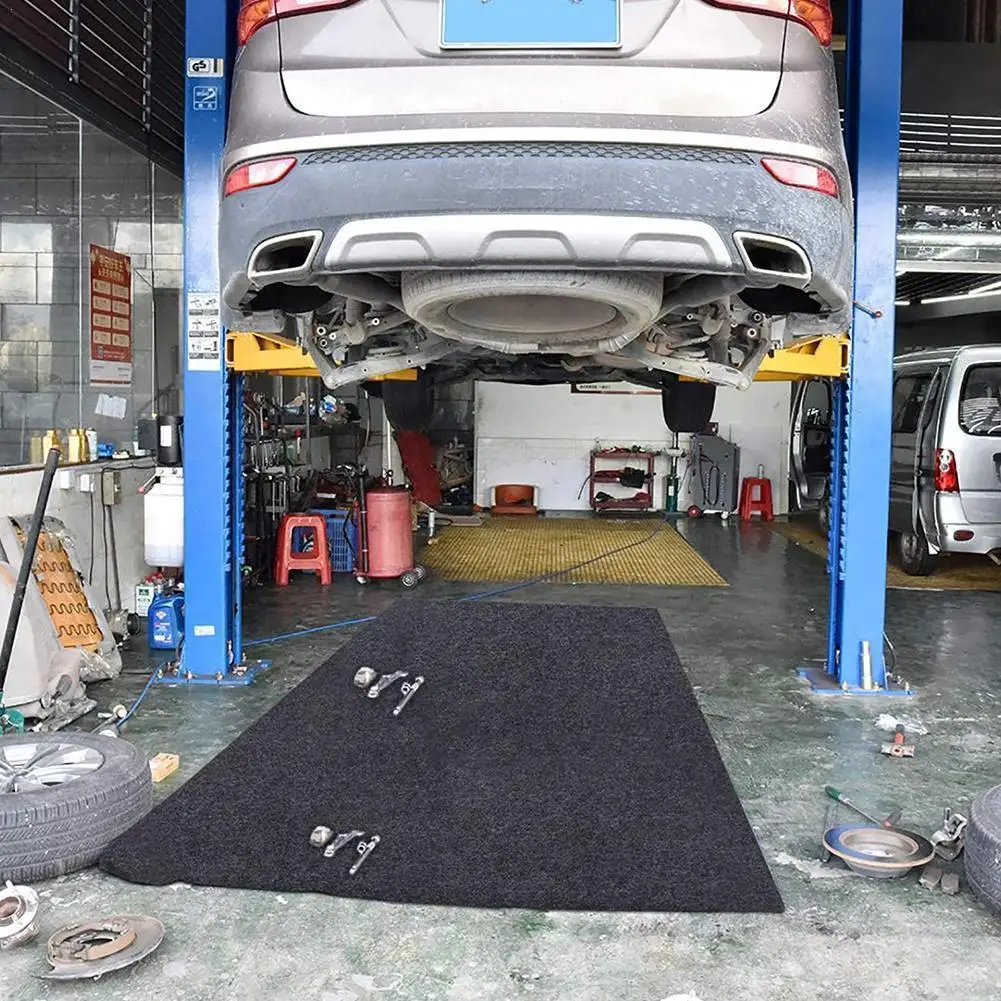 

Car Maintenance Mat Oil Felt Proof Protective Waterproof Repairing Repair Automotive Mat Garage Pad And Car Floor T C2d7