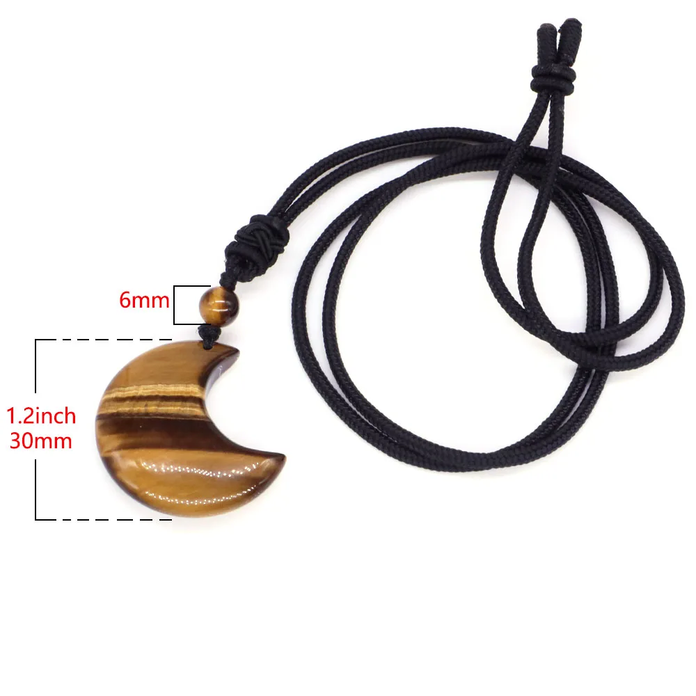 Ожерелье из натурального аметиста и кварца 30 мм