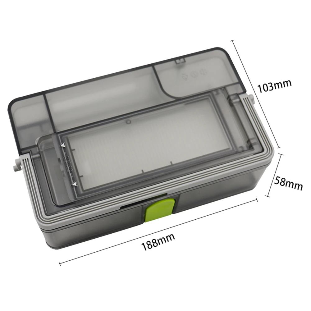 

1x Dust Box For Qihoo 360 S10 X100 MAX Robotic Vacuum Cleaner Spare Parts Dust Bin Household Floor Cleaning Accessories