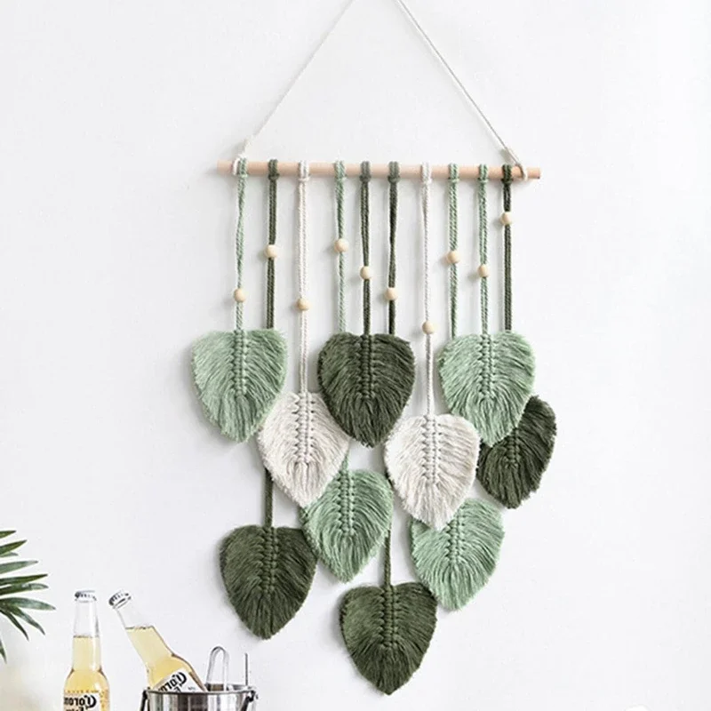 

Настенный гобелен из полиэстера с листвой