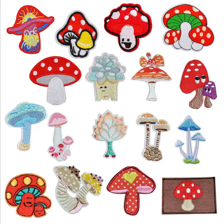 

10 Pcs Iron On Sew On Embroidery Patches Popular Clothing Hat Bag Shoe Repair Material Phone Gift Box Decor DIY Accessory