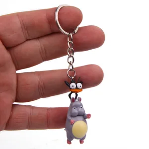 Anime Cosplay Spirited Away Fly Mouse Pvc Doll Keychain 5.3CM*2CM