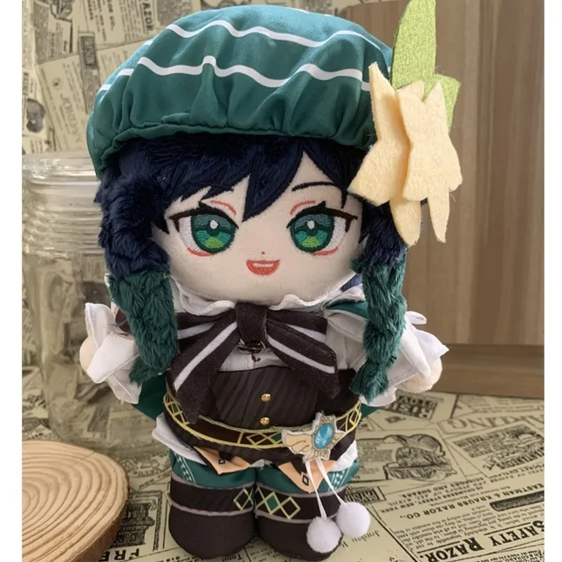

Мягкая мягкая игрушка Genshin Impact Venti Xiao Plushie Change clothing, прямая плюшевая кукла Arataki Мотт, подарок ребенку на день рождения