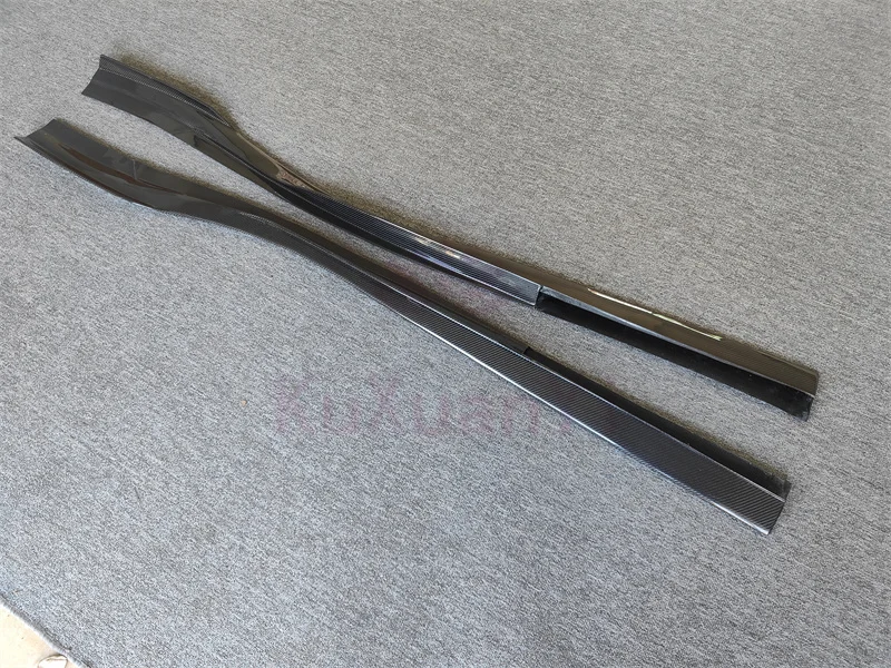 Используется для Ferrari F8 Spider Body Kit боковая юбка из углеродного волокна