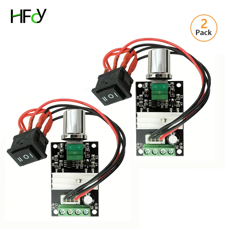 

2 шт., реверсивный переключатель скорости, 6 в, 12 В, 24 В, 28 В, 3 А, 80 Вт