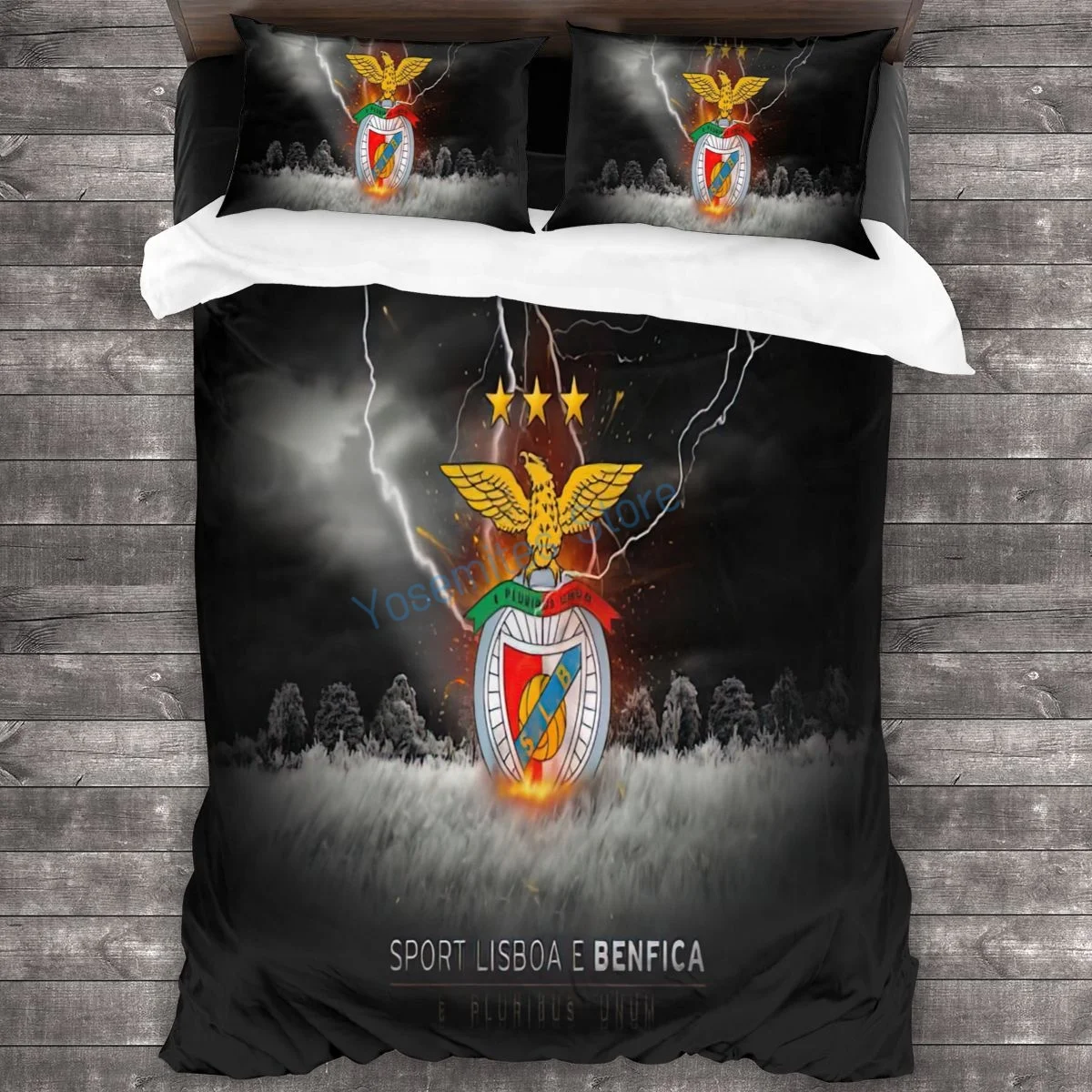 

Benfica Bedding set duvet cover pillow case animation/animal/singer all available home bedding quilt