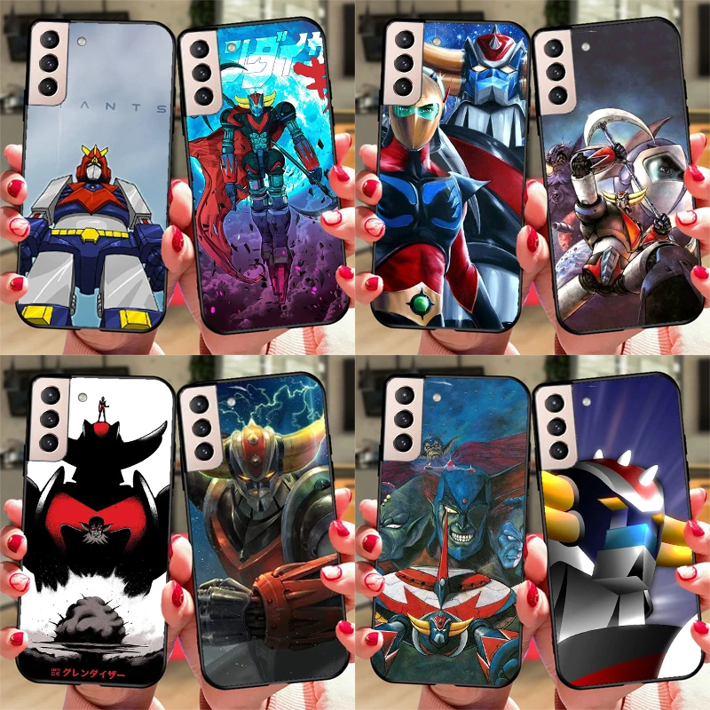 UFO Robot Grendizer Case For Samsung Galaxy S20 FE S21 Ultra S8 S9 S10 Note 10 Plus Note 20 S22 Ultra Cover