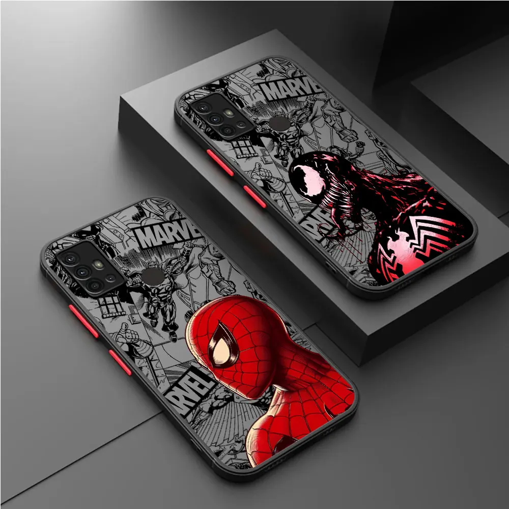 Матовый чехол для Samsung Galaxy A10 A20 A30 A50 A70 A02 A03 A04 A11 A42 A71 5G A03s A04e