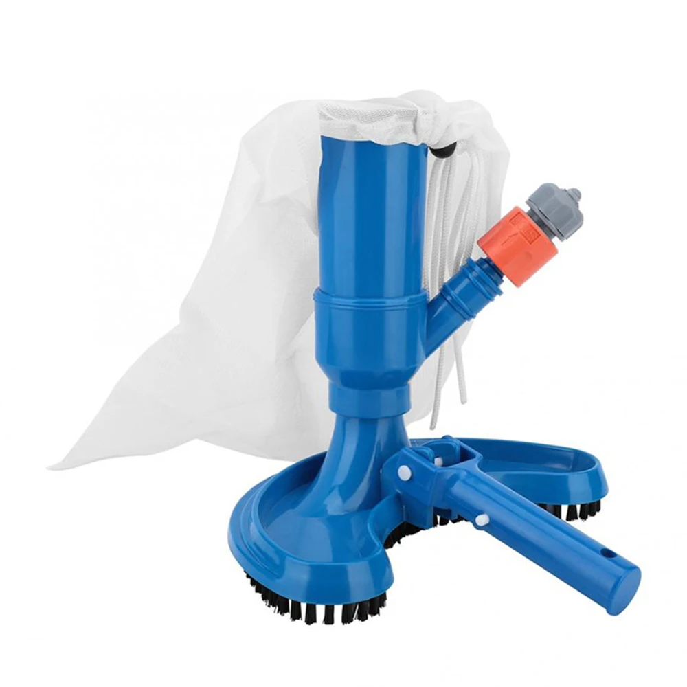 

Swimming Pool Vacuum Cleaner Cleaning Disinfect Tool Suction Head Pond Fountain Spa Pool Vacuum Cleaner Brush with Handle EU/US