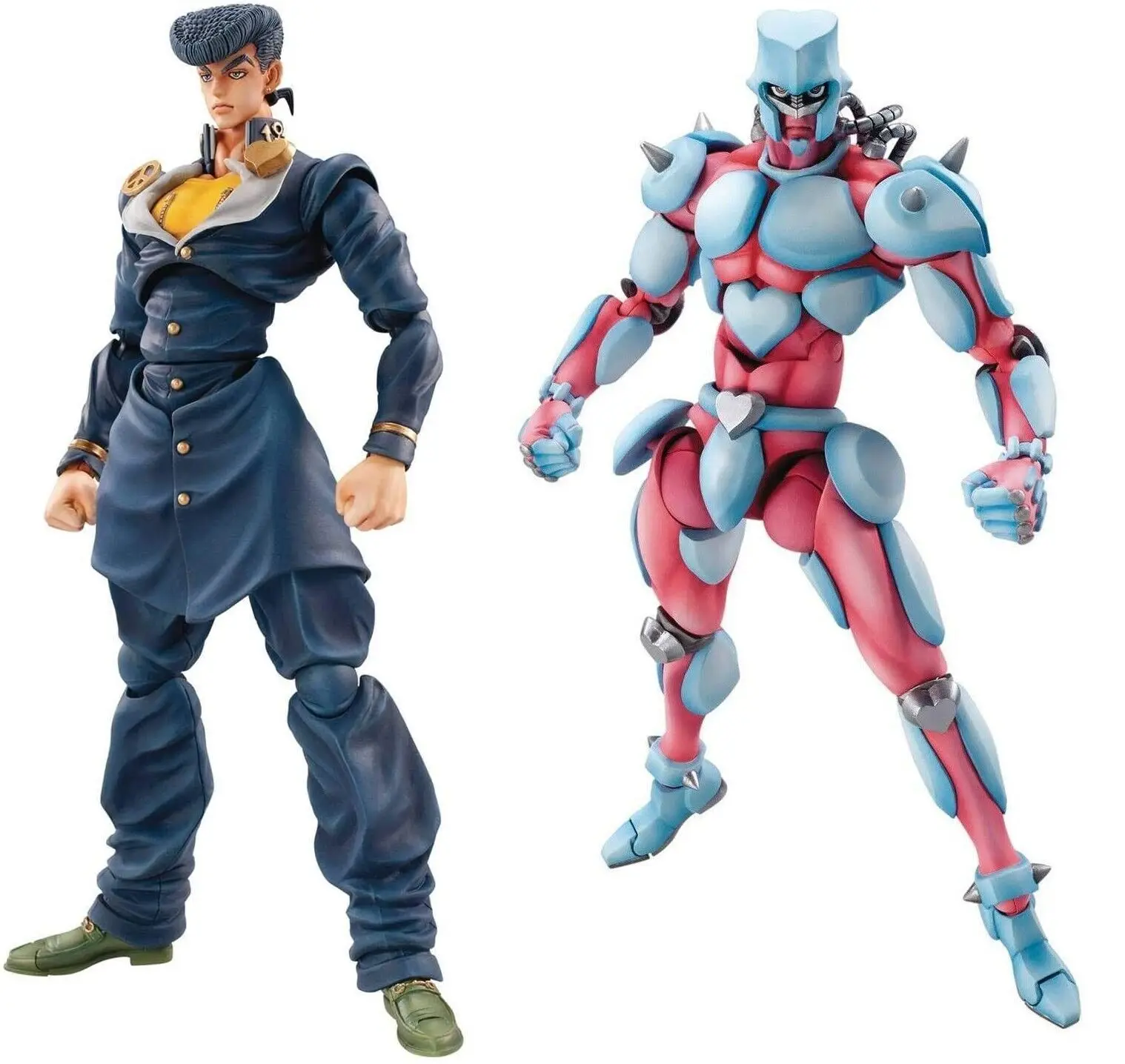 

F407 JoJo's Bizarre Adventure Super Action Statue figure Higashikata Josuke & Crazy Diamond