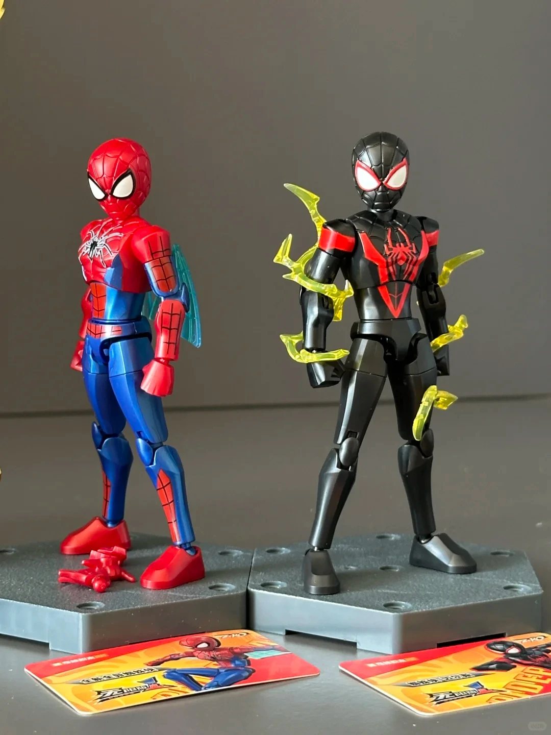 Фото В наличии Keeppley Spider-Man Venom Фигурка Infinity Edition 1st Wave Подвижная собранная игрушка Рождественские подарки Игрушки №3