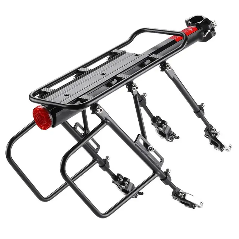 

Bicycle Back Rack Widened Protection Design Aluminum Alloy Durable Back Holder Bike Rear Rack For Men And Cargo Easy