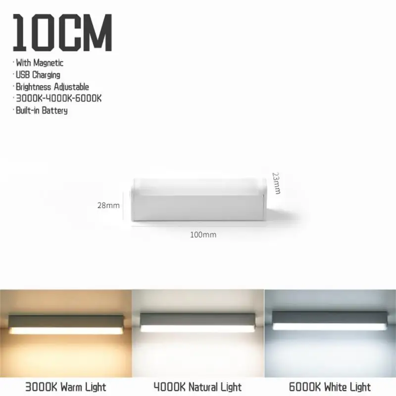

And Long Battery Life Desk Lamp Colorful Energy Saving And Environmental Protection Led Reading Light Pc Material Shell