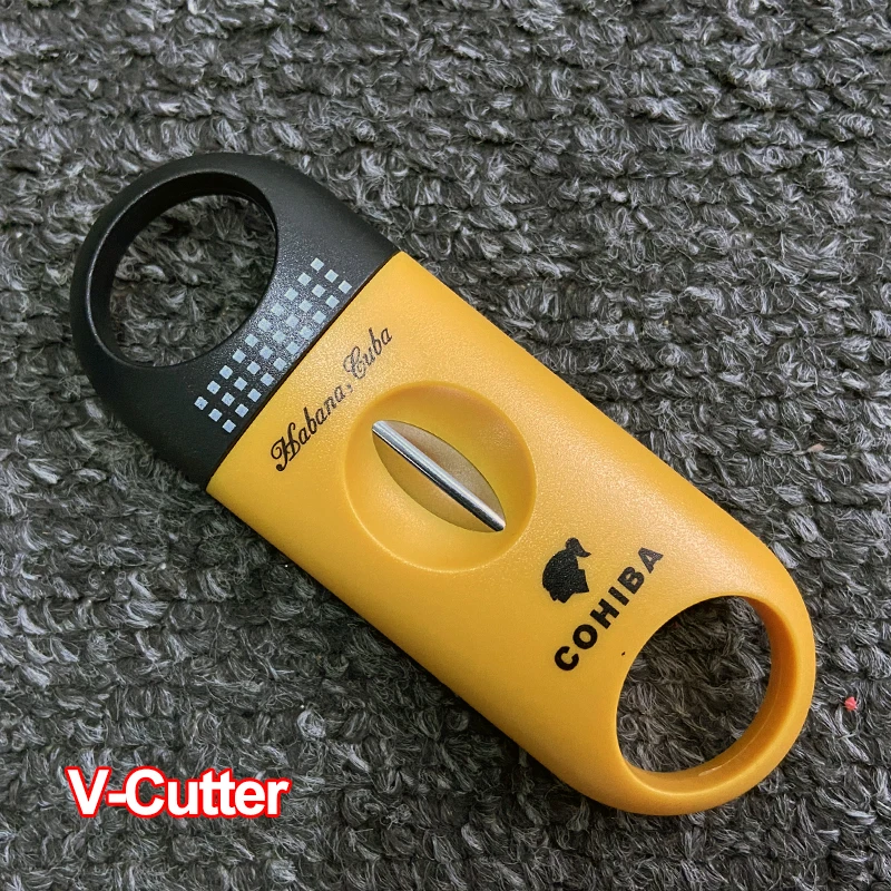 COHIBA 3 набор сигар классический карманный Каттер для V-Cut острый лезвие из