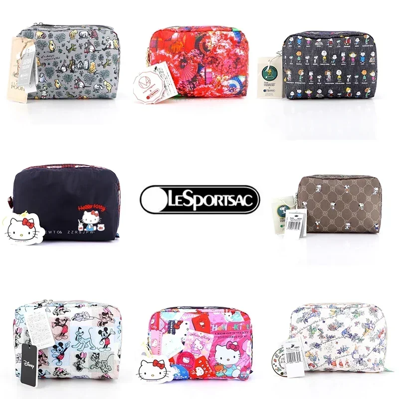 Lesportsacs Сумка Hello Kitty 7121 с рисунком Кролика Питера Снупи для девочек 16*23*7 см