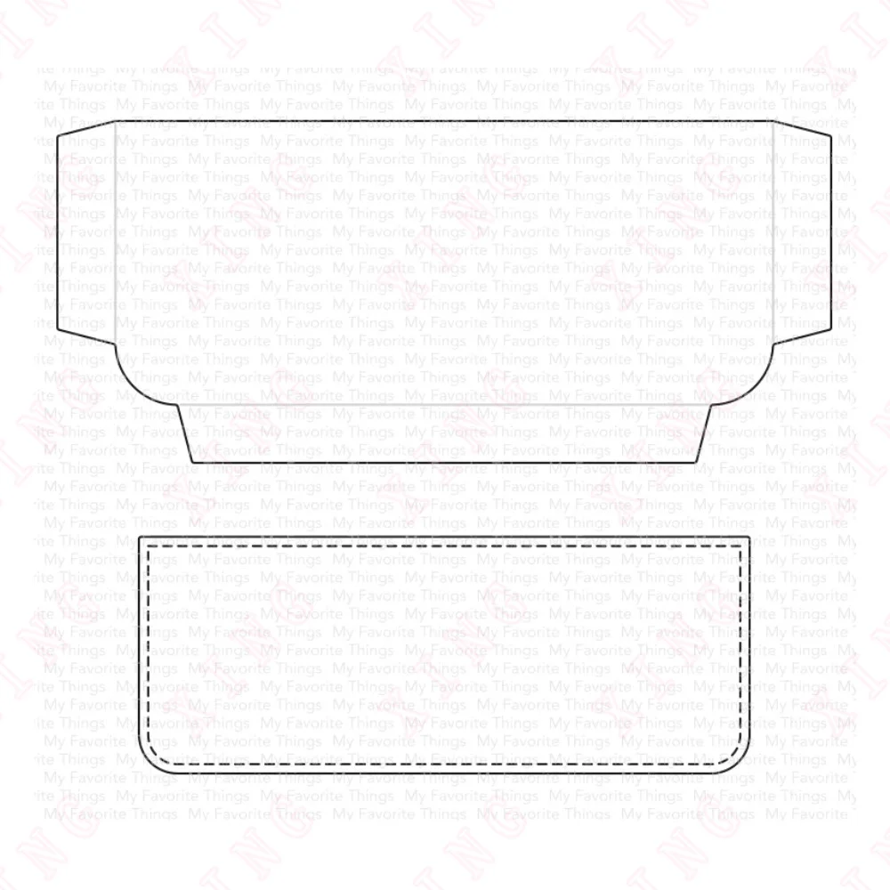 

New Arrival Diy Greeting Card Handmade Gift Card Pocket Dies Metal Cutting Die Scrapbook Diary Decoration Stencil Embossing Mold