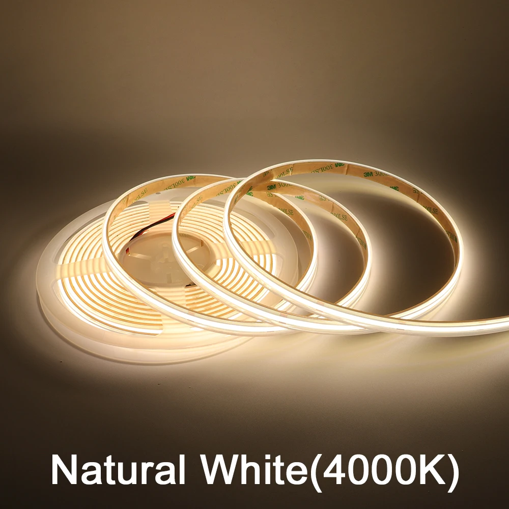 

COOLAMPS Водонепроницаемая светодиодная лента COB 12В/24В