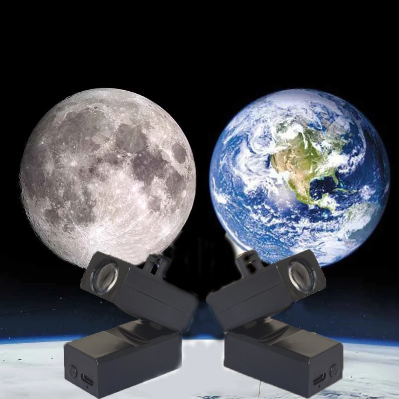 

Новая проекционная лампа земля Луна проектор Звезда проектор планеты фон атмосфера светодиодный ночник для детской спальни настенный Декор