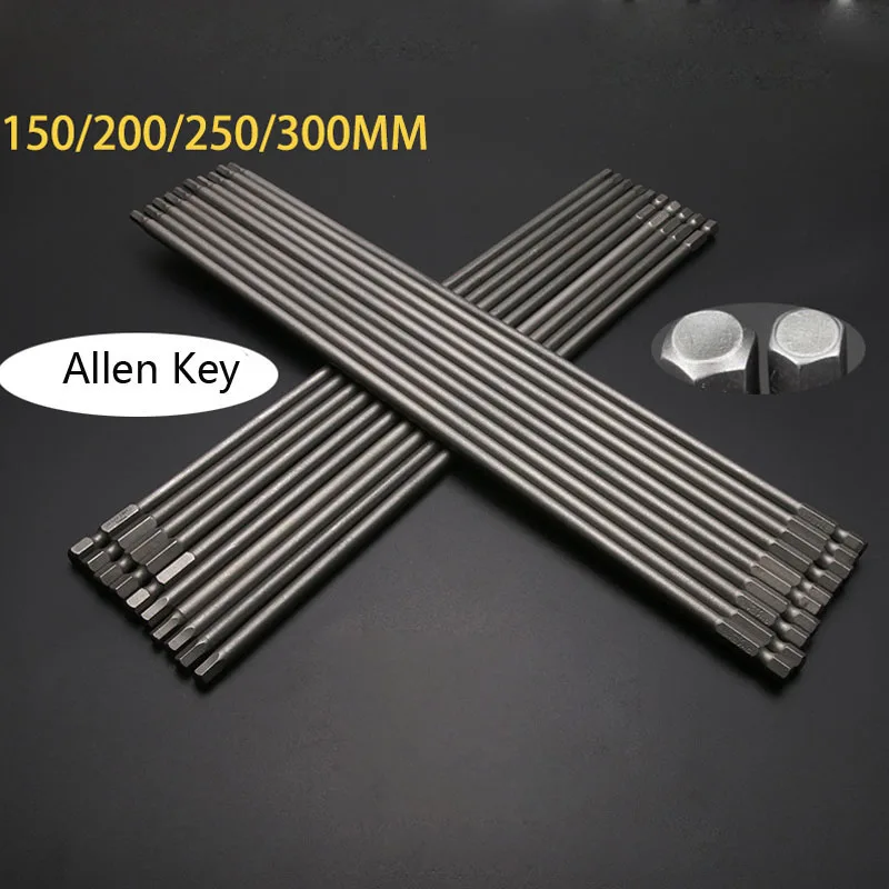 

Набор шестигранных отверток длиной 200/300 мм, магнитный набор отверток с шестигранным хвостовиком 1/4 дюйма, электрическая дрель, набор отверток