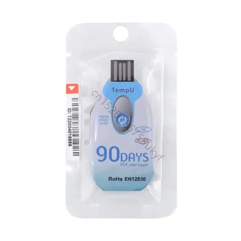 USB Data Logger Tempred & Hovery Data Logger Single Использование PDF Отчет отчета F1FB