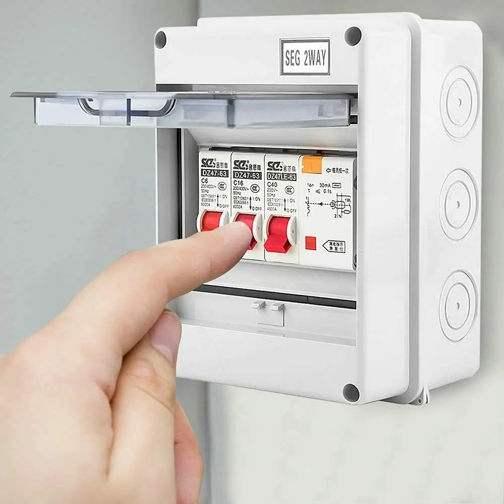 

Durable Consumer Unit MCB\\\\\\'S RCD PVC/Plastic Rapid-Tripping 230/400V
