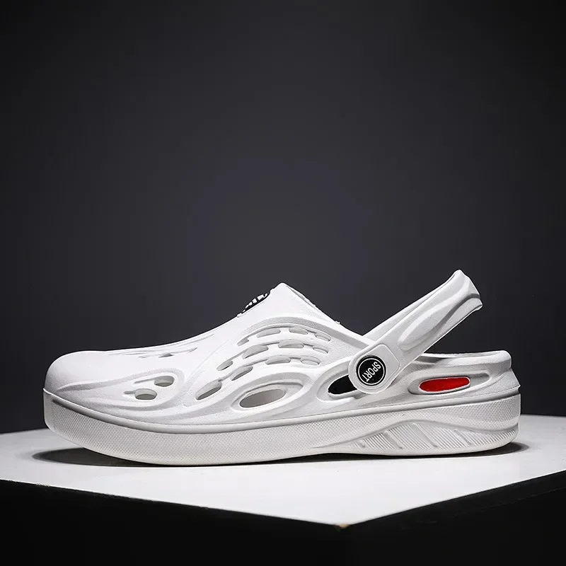 2024 Summer Big Size 48/49 Men Slippers Sandals Male Casual Shoes Fashion Luxury Comfort Home Soft