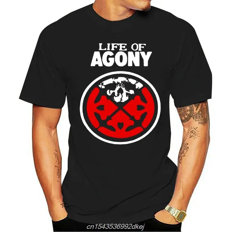 

1993 Album Cover T Shirt Life Of Agony River Runs Red Men Women Cartoon Casual Short O-neck Broadcloth Cn(origin)