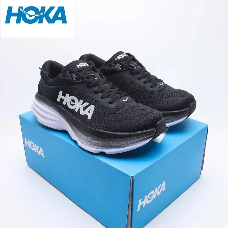 

Мужские кроссовки для бега HOKA Bondi, дышащая походная обувь, мощные удобные Сникерсы для треккинга, 8