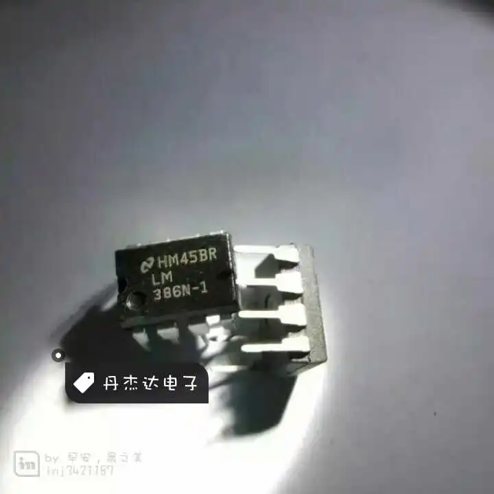 

30 шт. Оригинальный Новый 30 шт. Оригинальный Новый LM386 LM386N-1 LM386N DIP8 аудио чип IC чип