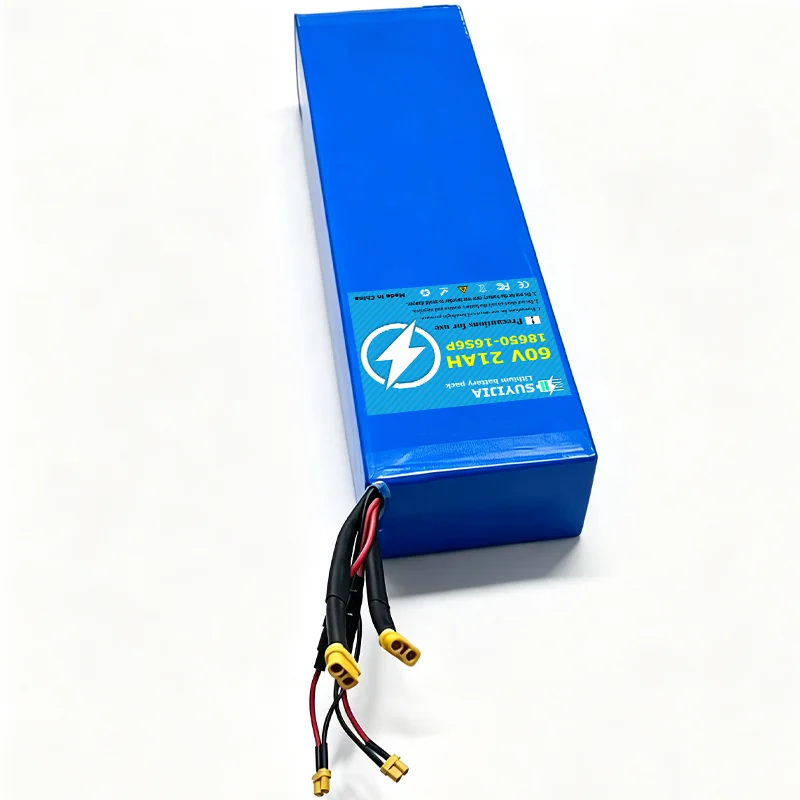 Фото Аккумуляторная батарея 16S6P 60V 21AH 18650 с BMS 40A для электросамокатов Warrior X Plus X Pro+ 60V, замена батареи для электросамоката. №3