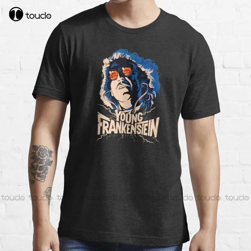 

New Frankenstein - Gene Wilder T-Shirt Cotton Tee Shirt Custom Aldult Teen Unisex Digital Printing Tee Shirts Custom Gift