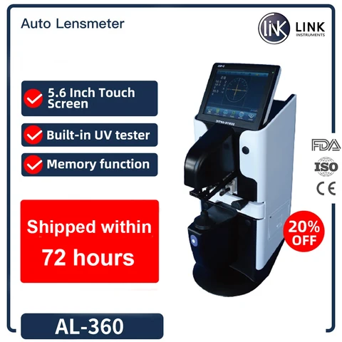Цифровой автоматический фотометр Lensmeter с УФ-принтером PD