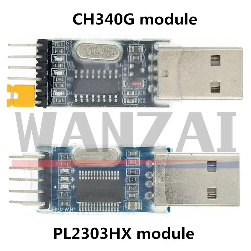Модуль адаптера преобразователя PL2303 с USB на RS232 TTL/модуль TTL UART модуль CH340G CH340