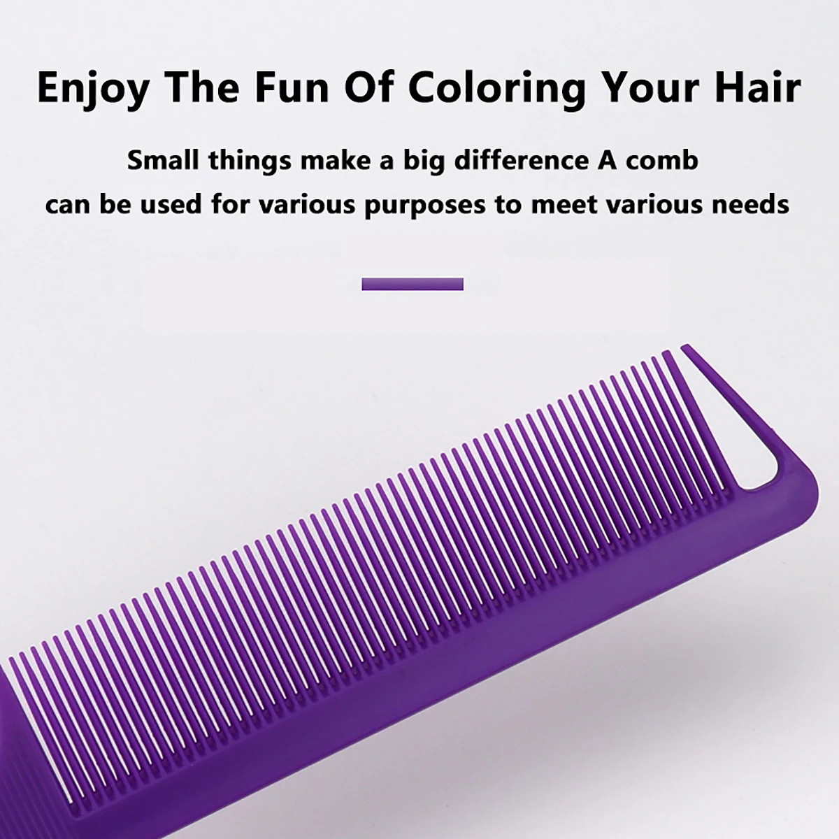 7 шт./набор антистатические Многослойные гребни для волос из нержавеющей стали