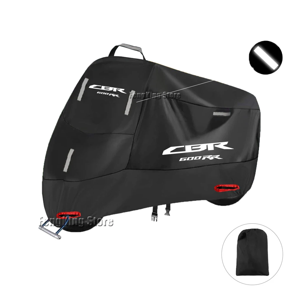 

Чехол для мотоцикла, водонепроницаемый уличный скутер, УФ-защита, пылезащитный дождевик для Honda CBR 600RR CBR600RR 2004-2022