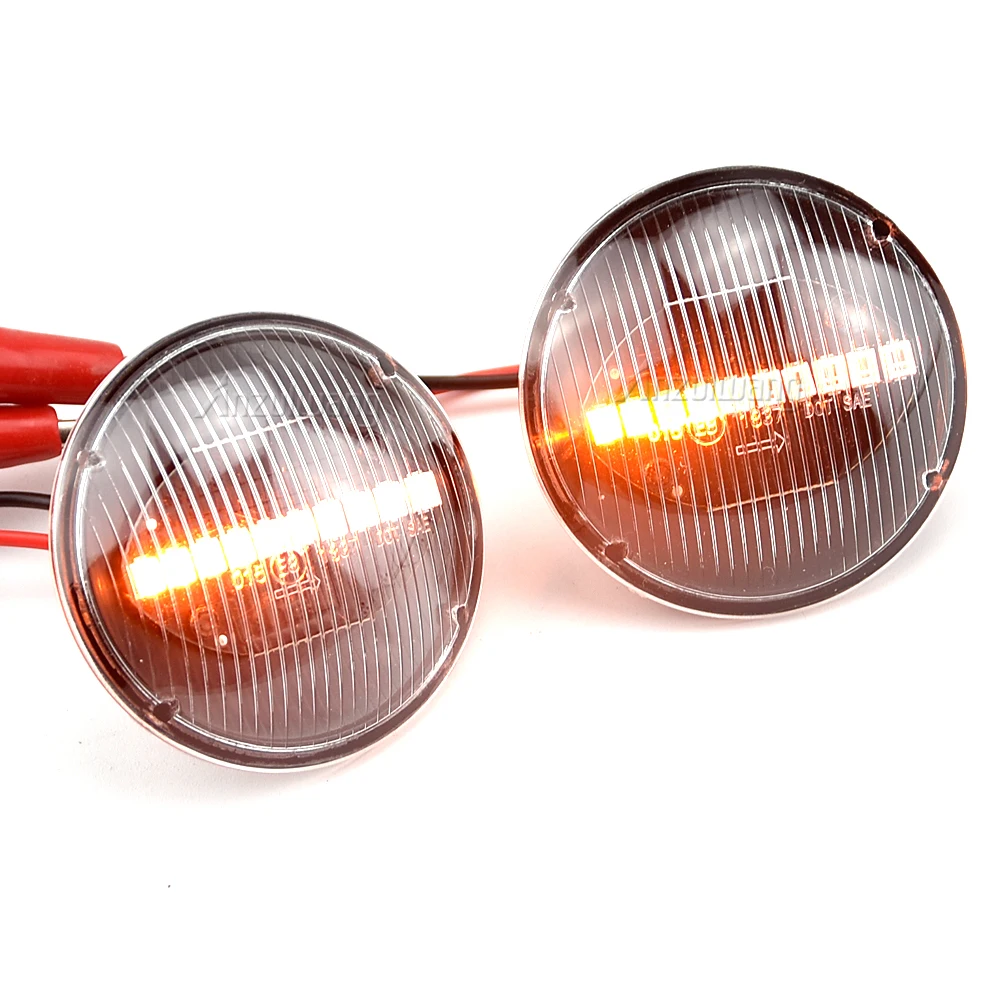 Мигающий последовательный индикатор мигалка 1 пара автомобильный светодиодный