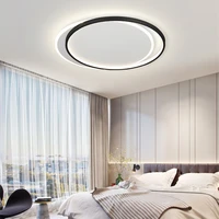 new modern nordic led ceiling chandelier for living room bedroom dining room kitchen lamp gold round design remote control light