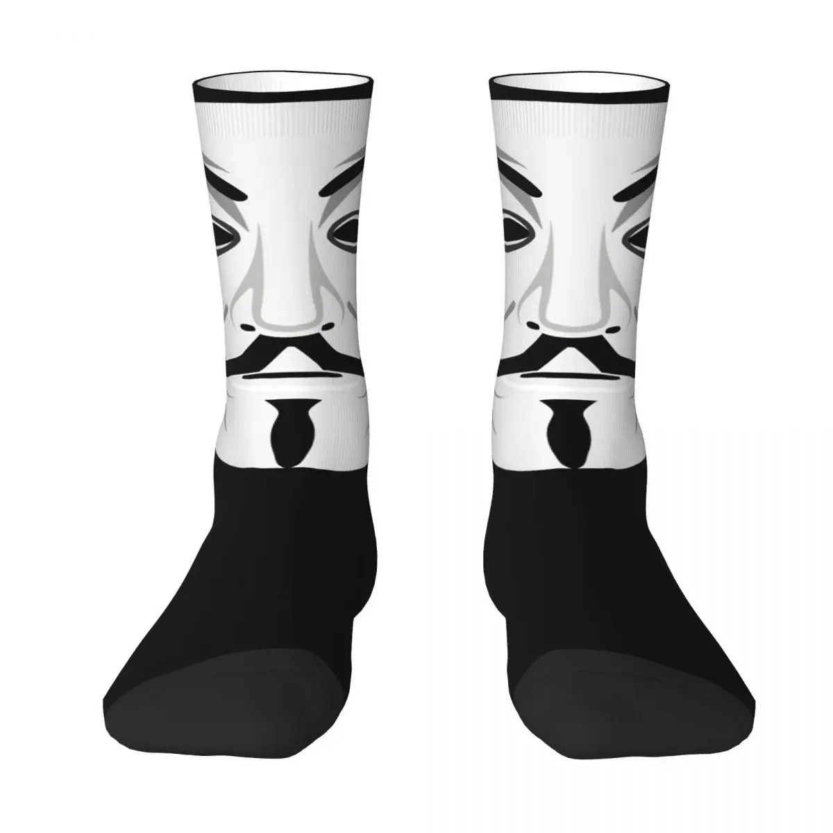 Guy Fawkes Adult Socks,Unisex socks,men Socks women Socks