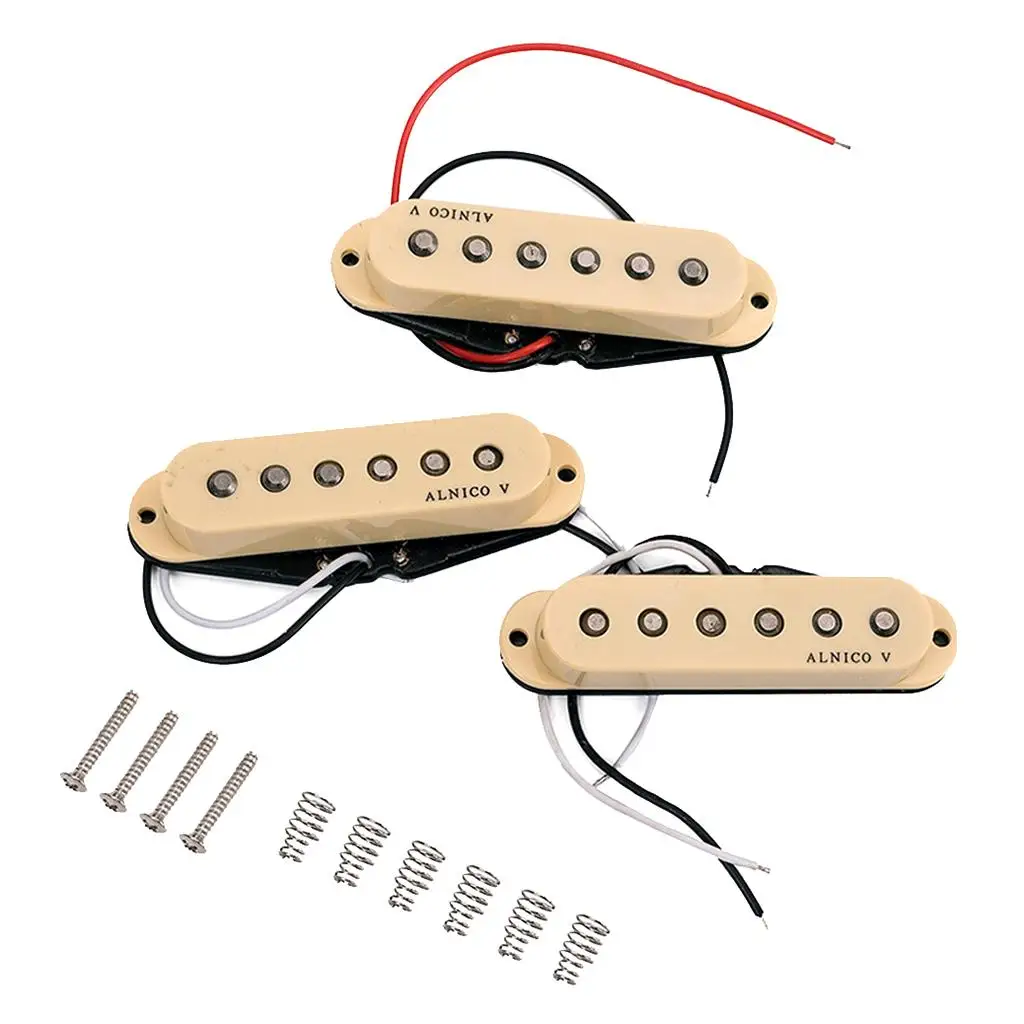 

3 PCS alnico Guitar Pickup Bridge And Middle And Neck Staggered