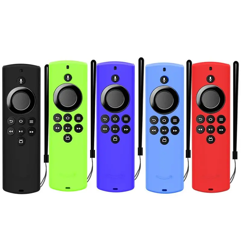 Защитный силиконовый чехол для AmazonAlexa Voice Remote Lite/Stick, чехол для пульта дистанционного управления, Противоударная защита кожи