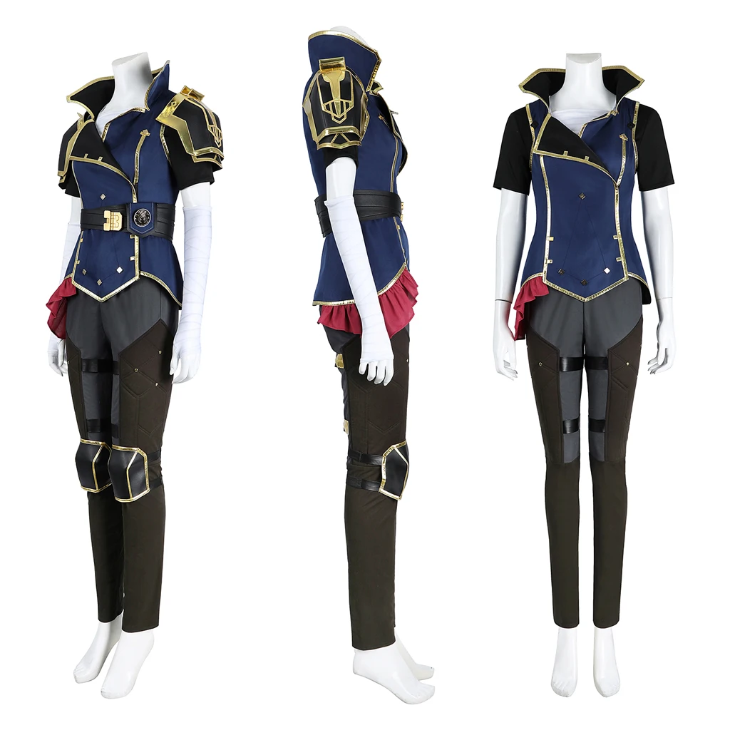 Костюм для косплея Arcane Vi легендарный фиолетовый костюм S2 с шляпой и аксессуарами