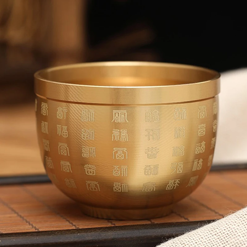 Тарелка фэн-шуй с сокровищами латунная медная тарелка для подачи маленькие